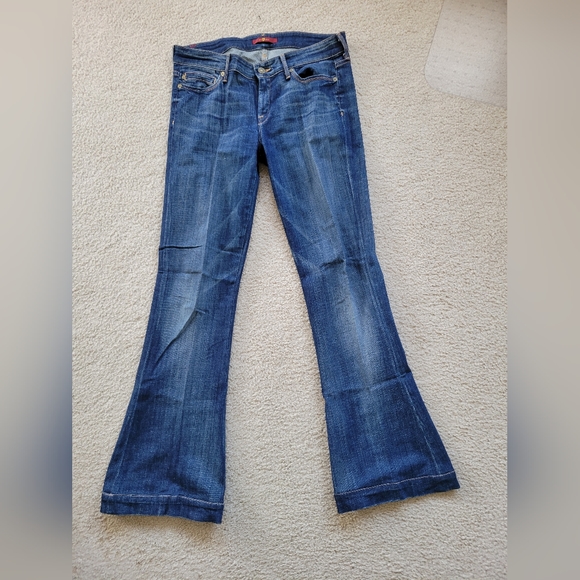 7 For All Mankind Dojo Jeans - Sz 30 - Picture 3 of 8